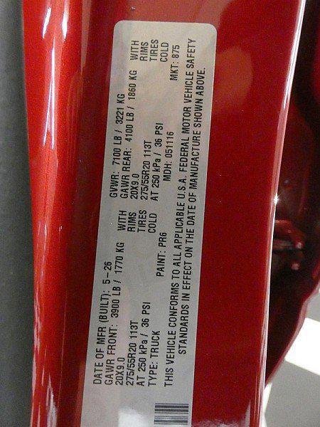 New 2026 Molten Red Pearl-Coat Exterior Paint RAM LARAMIE image 30