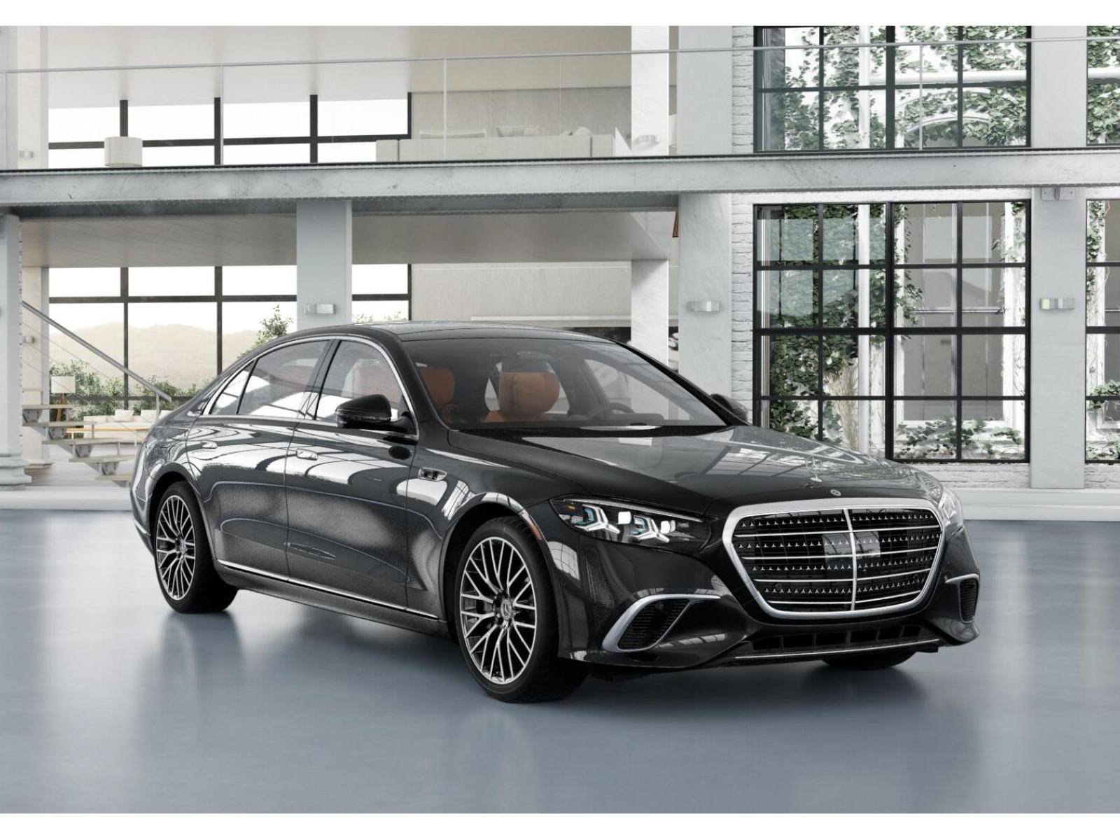 New 2027 Obsidian Black Metallic Mercedes-Benz S 580 4MATIC® Sedan image 8