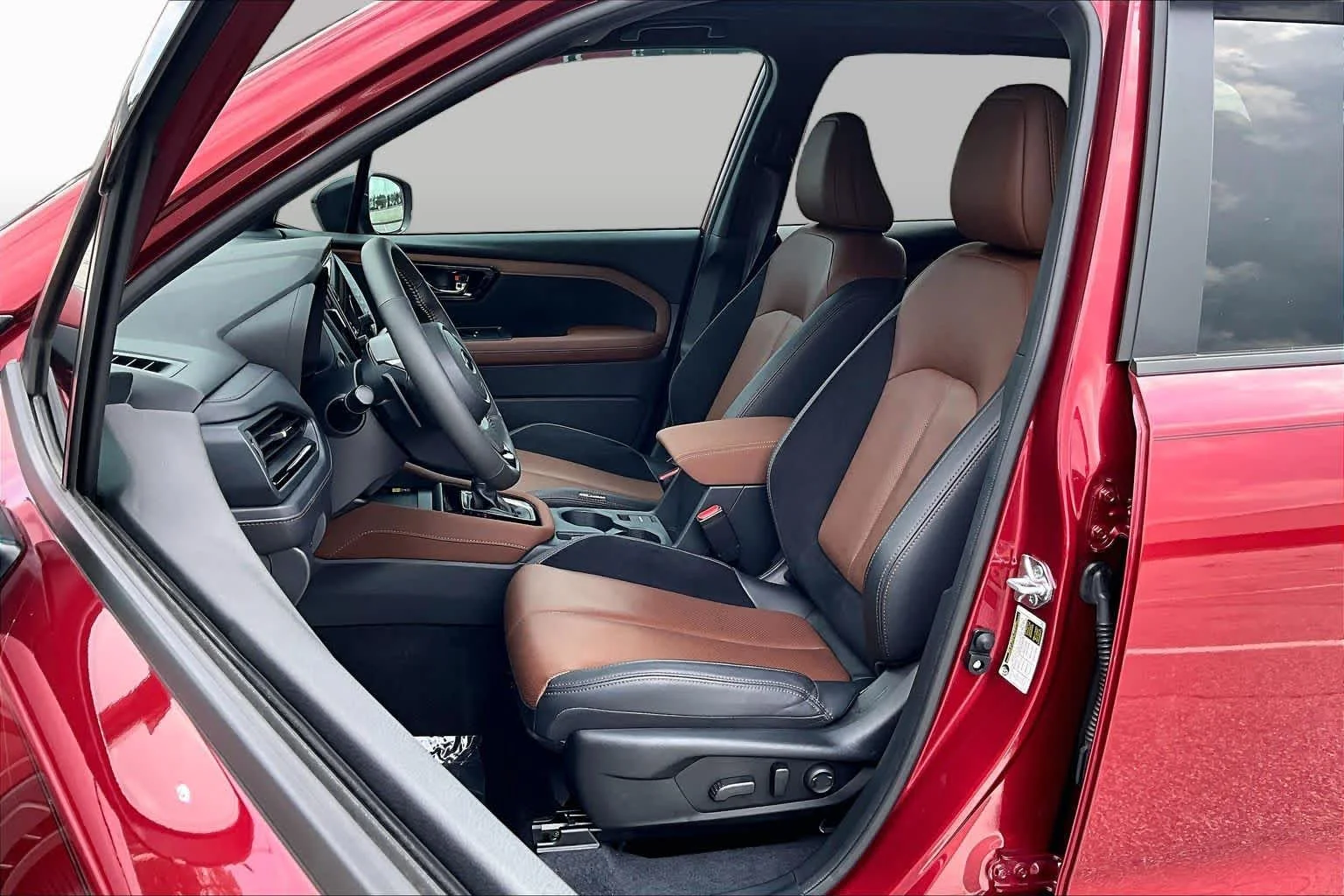 Used 2025 Crimson Red Pearl Subaru Touring image 5