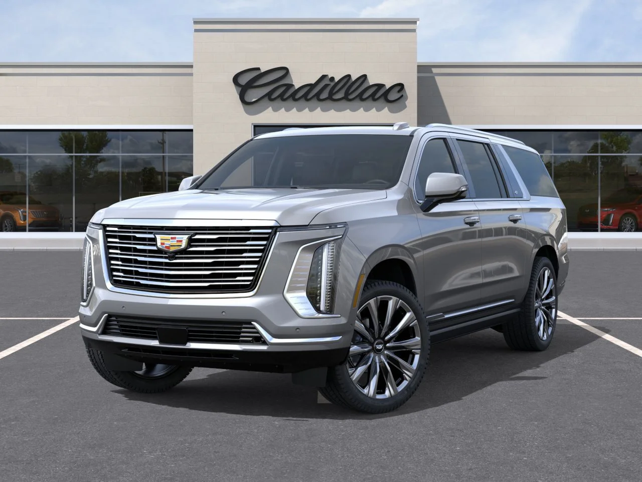 New 2027 Argent Silver Metallic Cadillac Platinum Luxury image 6