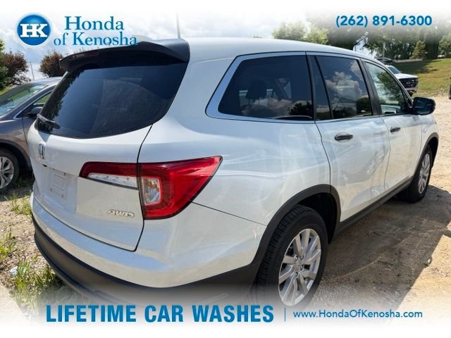 Used 2019 White Diamond Pearl Honda LX image 2
