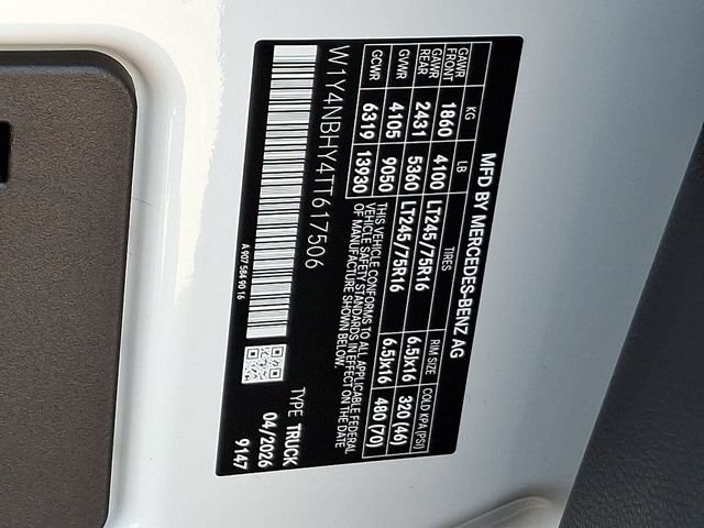 New 2026 Arctic White Mercedes-Benz Cargo 144 WB image 20