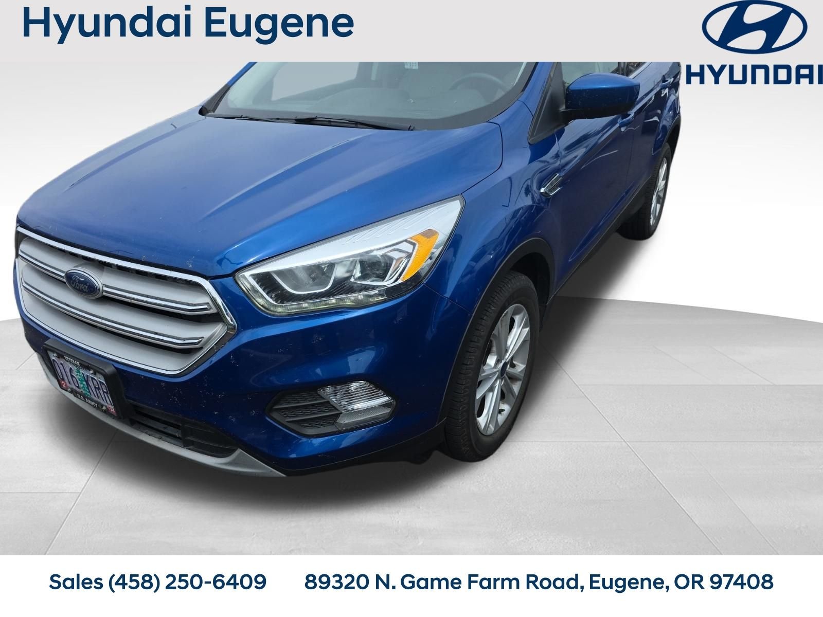 Used 2018 Blue Ford SEL image 1