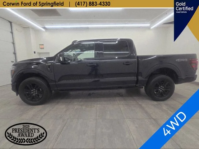 Certified Used 2024 Agate Black Metallic Ford Platinum image 2