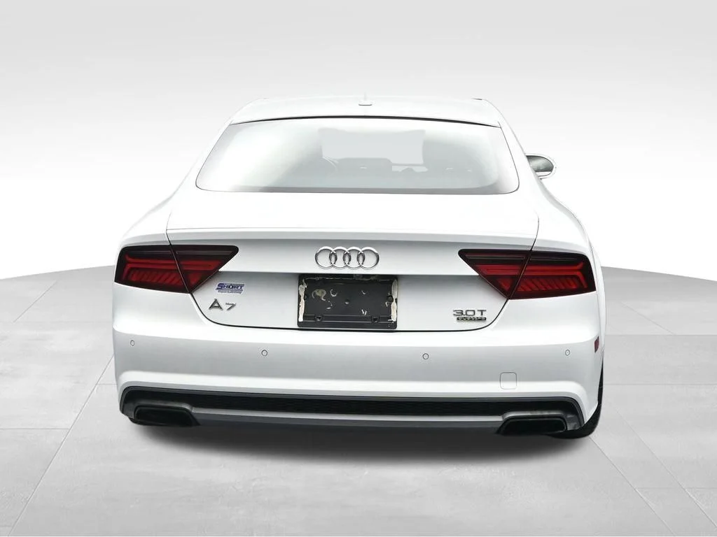 Used 2017 White Audi 3.0T Premium Plus image 4