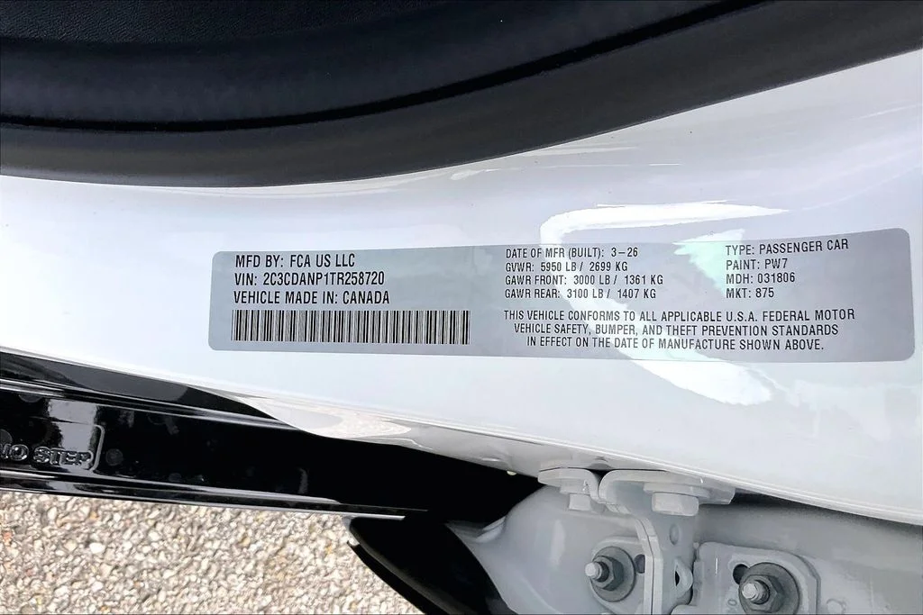 New 2026 Dodge Charger R/T 4D Sedan