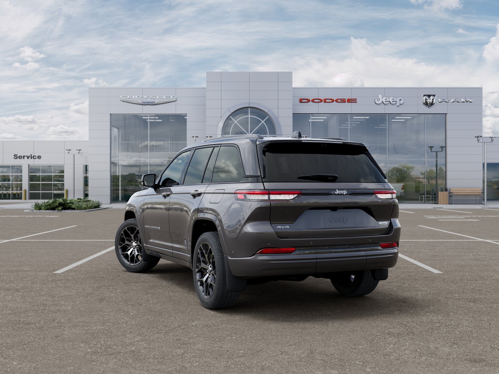New 2026 Baltic Gray Metallic Clear-Coat Exterior Paint Jeep Summit image 29