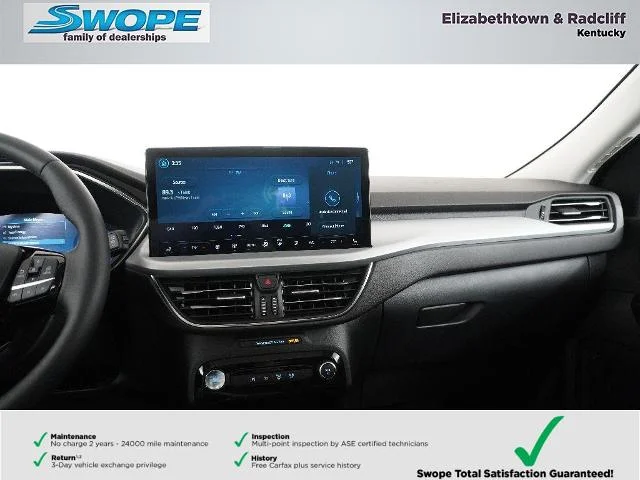 New 2025 Star White Metallic Tri-coat Ford Plug-in Hybrid image 25