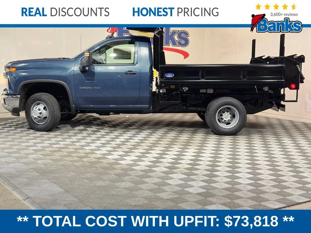 New 2026 Lakeshore Blue Metallic Chevrolet Work Truck image 5