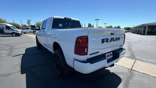 New 2026 Bright White Clear-Coat Exterior Paint RAM Laramie image 6