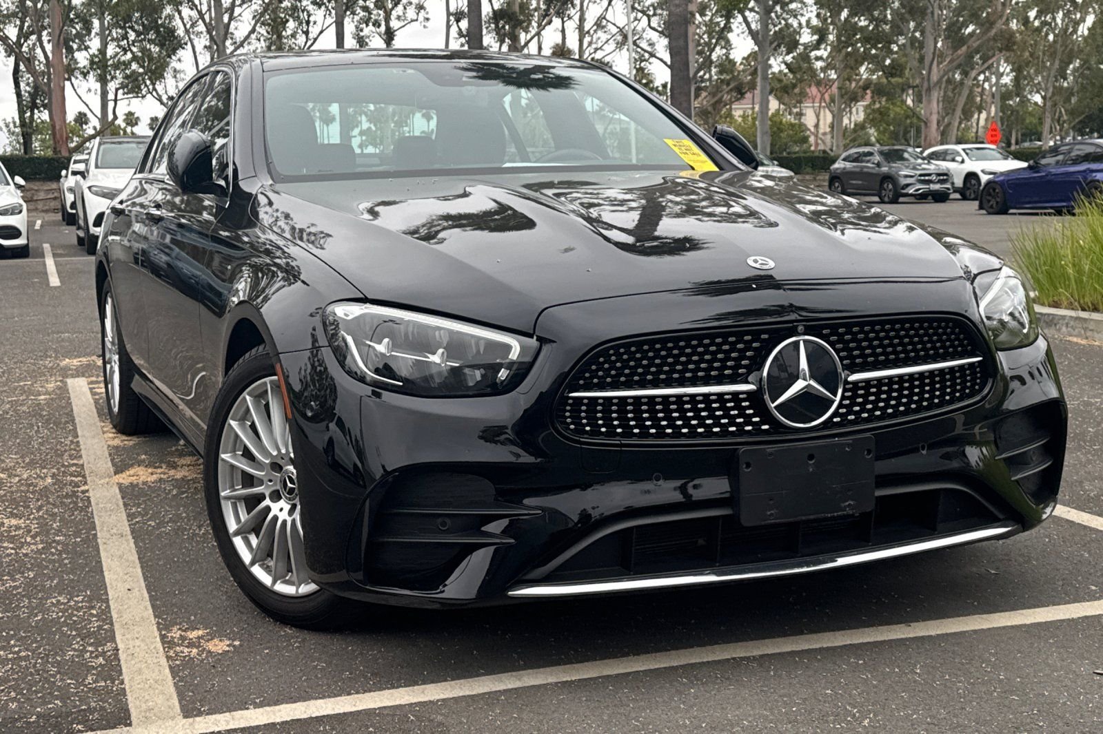Certified Used 2022 Black Mercedes-Benz E 350 image 3