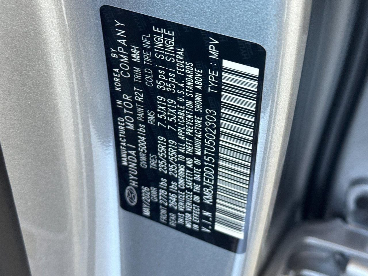 New 2026 Silver Hyundai Limited image 27
