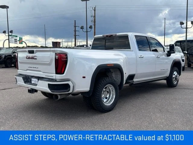 Certified Used 2024 White Frost Tricoat GMC Denali DRW image 6