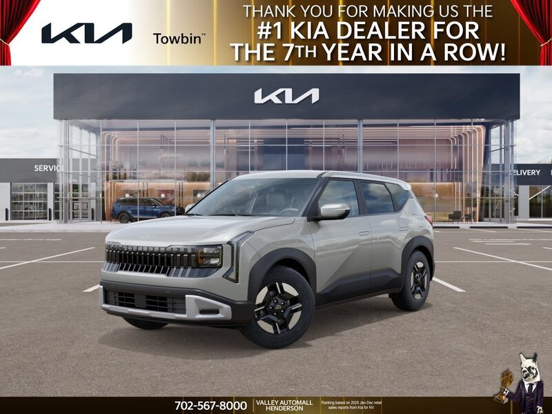 New 2027 Ivory Silver Kia LX image 1