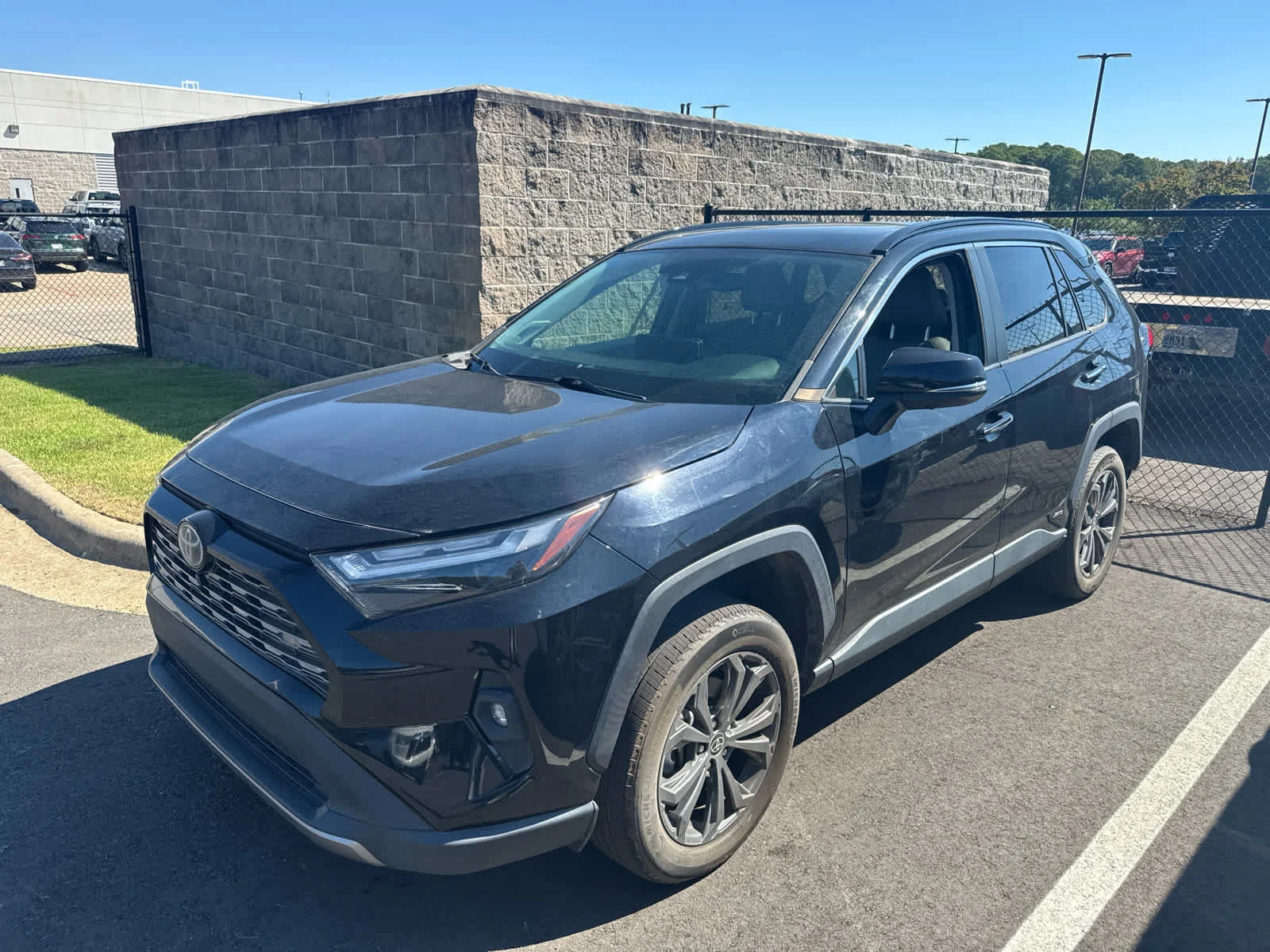 Used 2024 Midnight Black Metallic Toyota Hybrid Limited image 2
