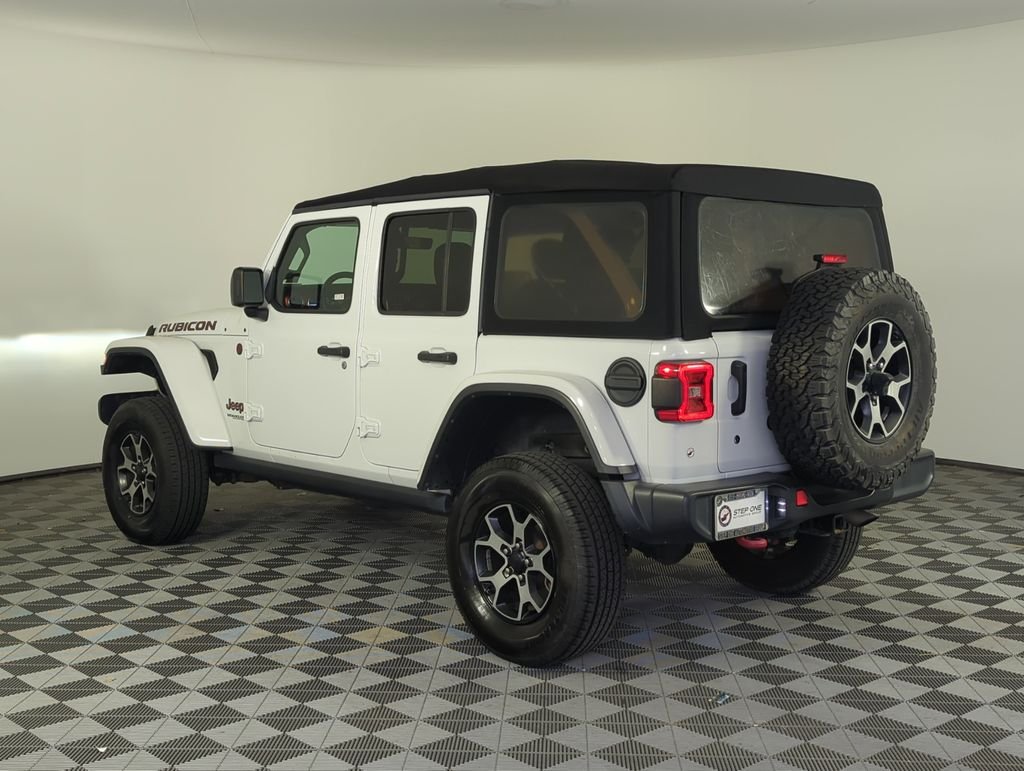 Used 2019 White Jeep Unlimited Rubicon image 6