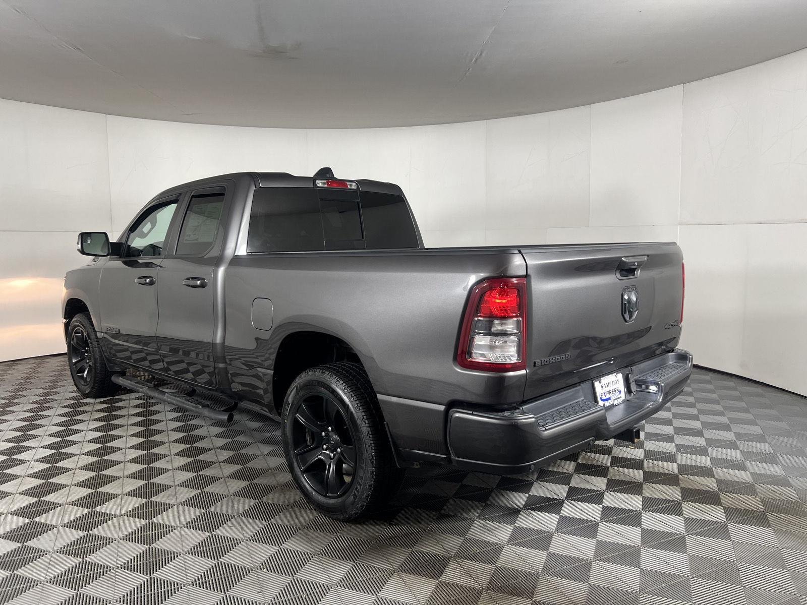 Used 2022 Granite Crystal Metallic Clearcoat Ram Big Horn image 7