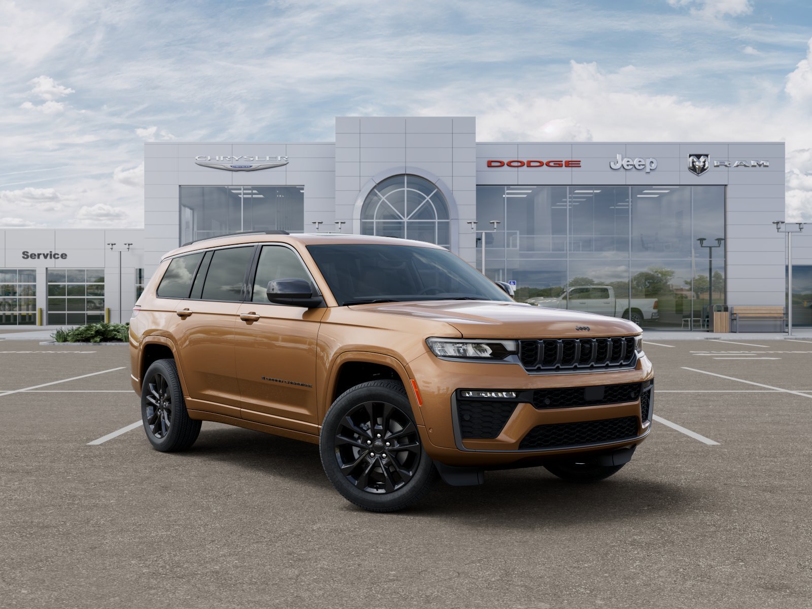 New 2026 Copper Shino Metallic Clear-Coat Exterior Paint Jeep Limited Reserve image 10