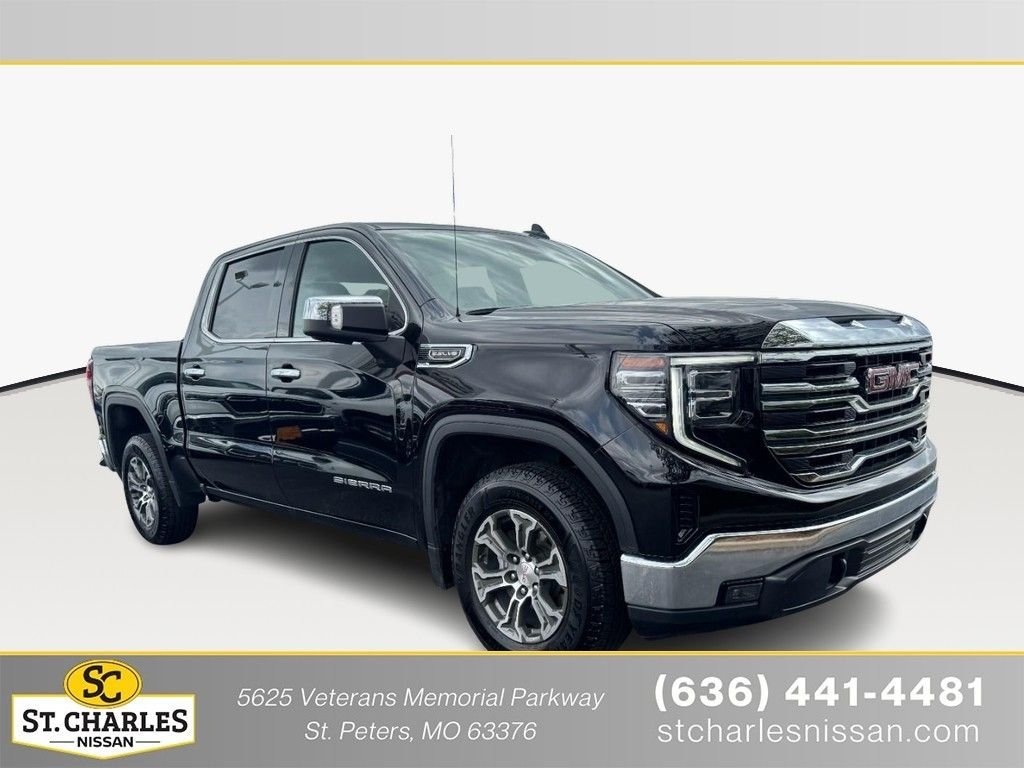 Used 2025 Black GMC SLT image 1