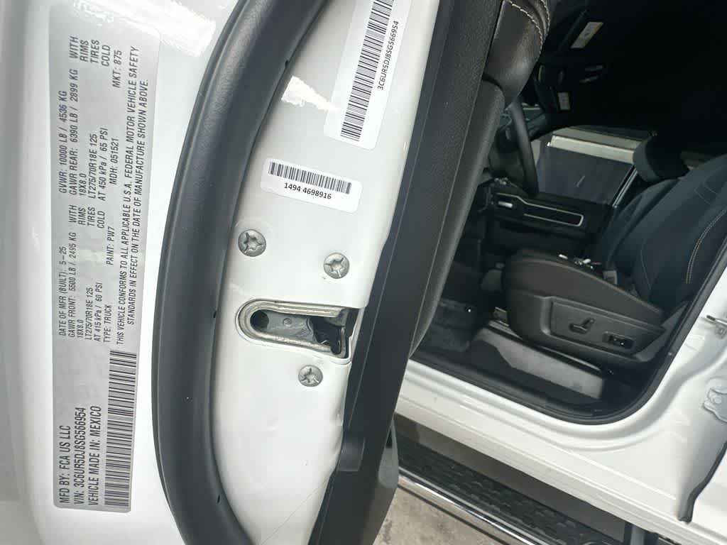 Used 2025 Bright White Clearcoat Ram Big Horn image 29