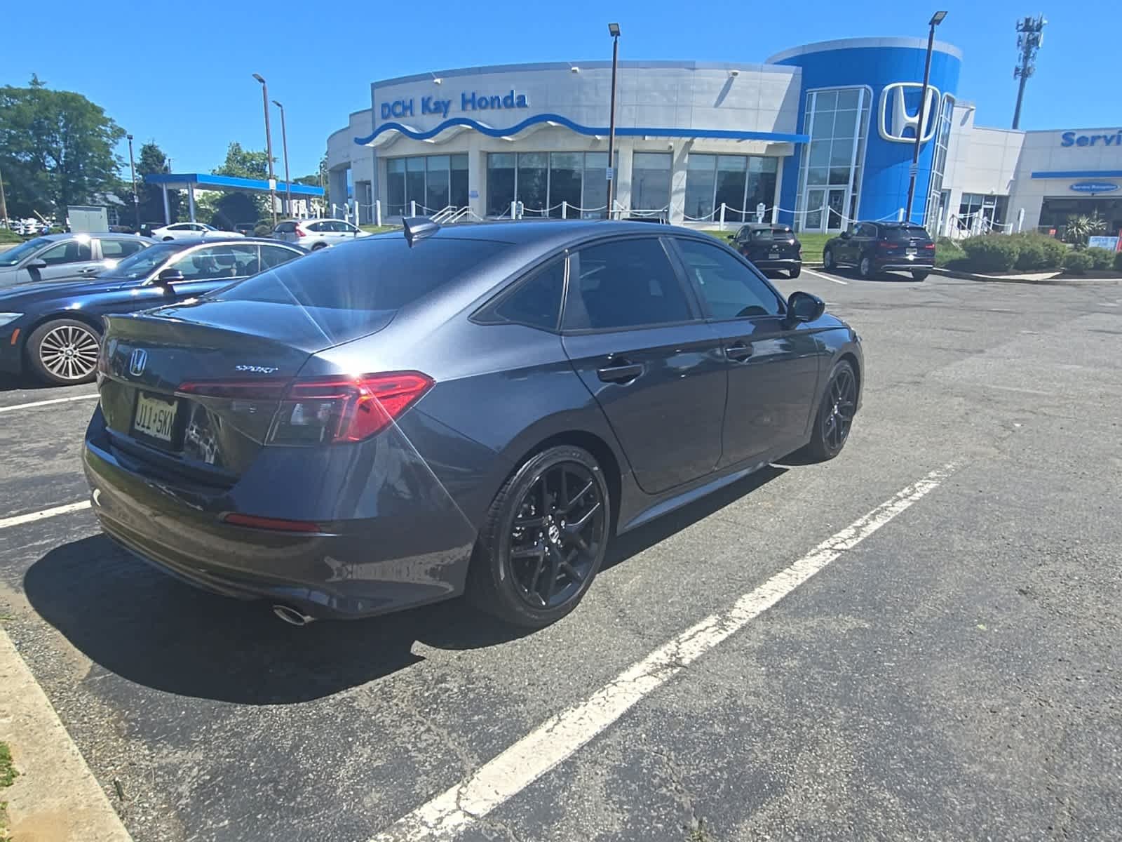 Certified Used 2023 Meteorite Gray Metallic Honda Sport image 5