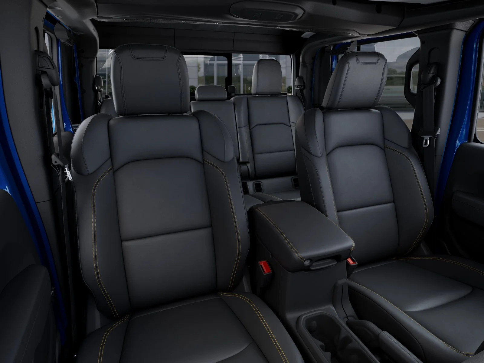 New 2026 Hydro Blue Pearl-Coat Exterior Paint Jeep Sahara image 16