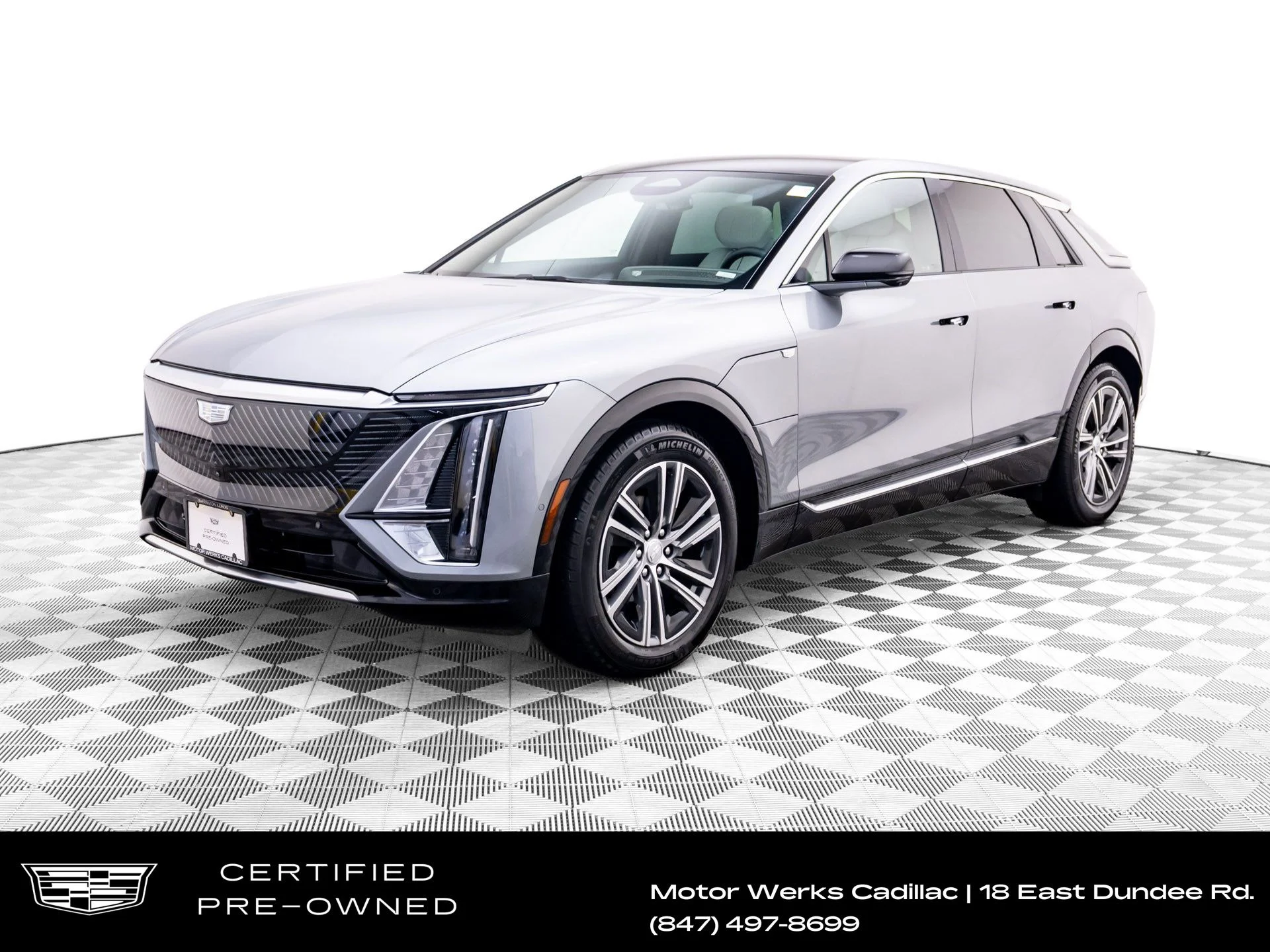 Used 2024 Silver Cadillac Luxury image 1