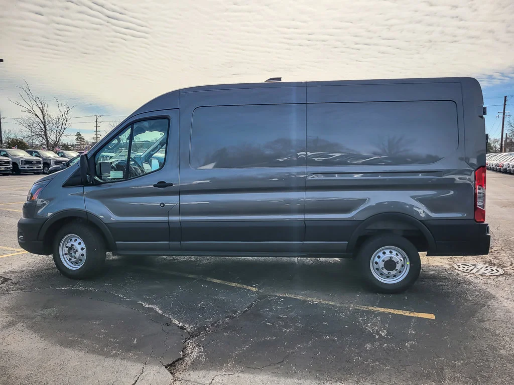 New 2026 Carbonized Gray Metallic Ford Cargo Van image 4