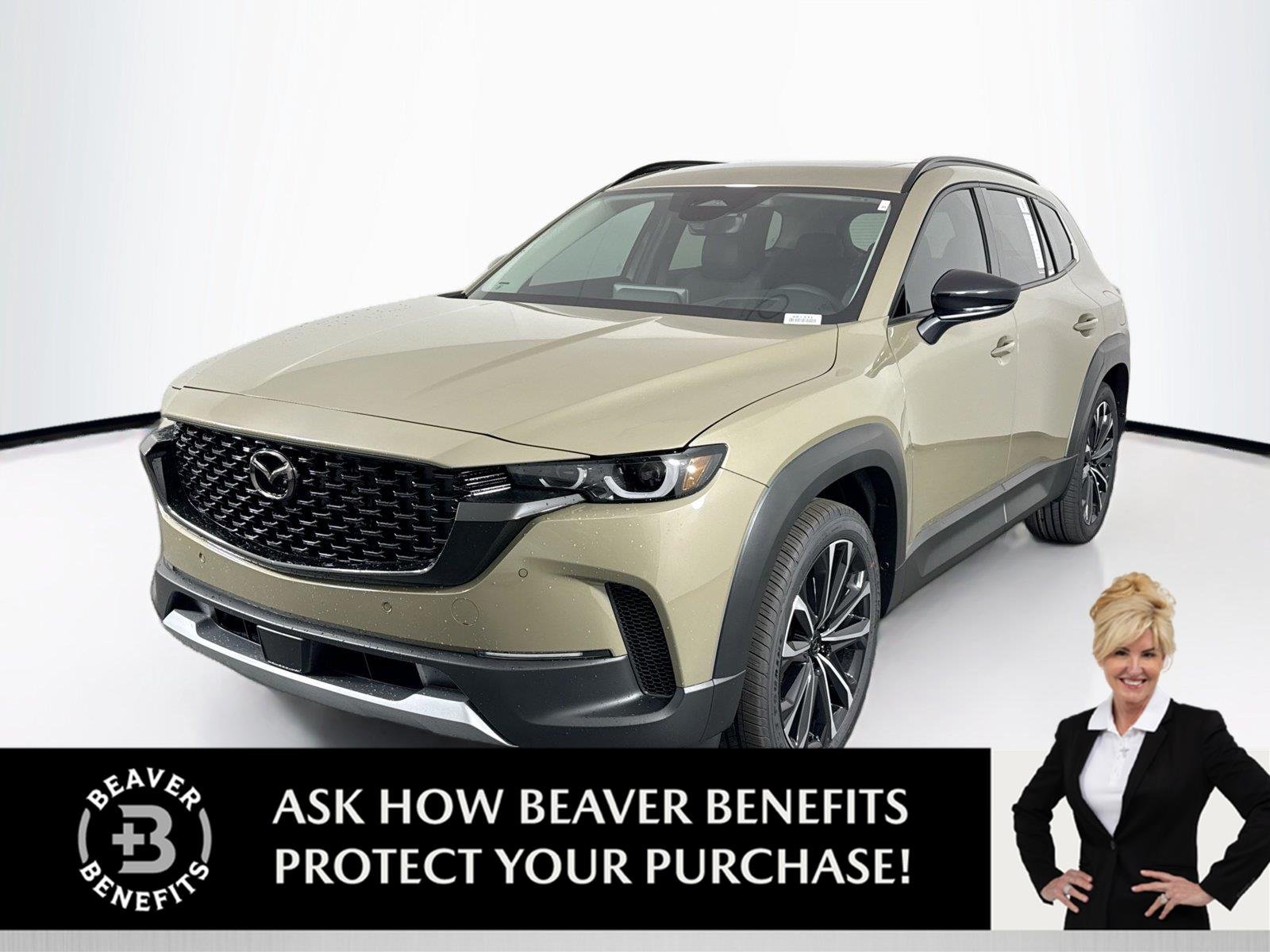 New 2026 Zircon Sand Metallic Mazda 2.5 Turbo AWD image 1