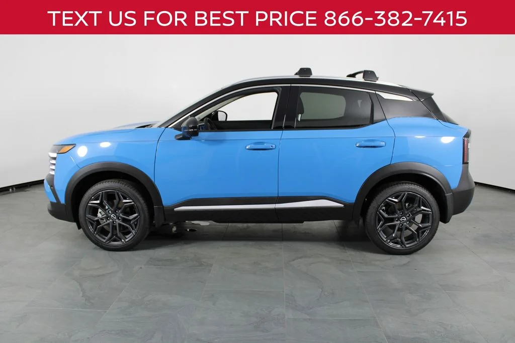 New 2026 Arctic Ice Blue Metallic / Super Black Two-tone Nissan SR image 8