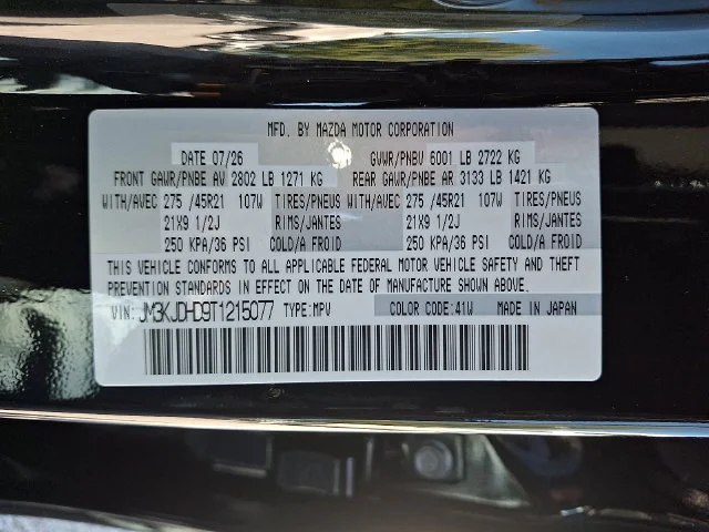 New 2026 Black Mazda 3.3 Turbo Premium image 16