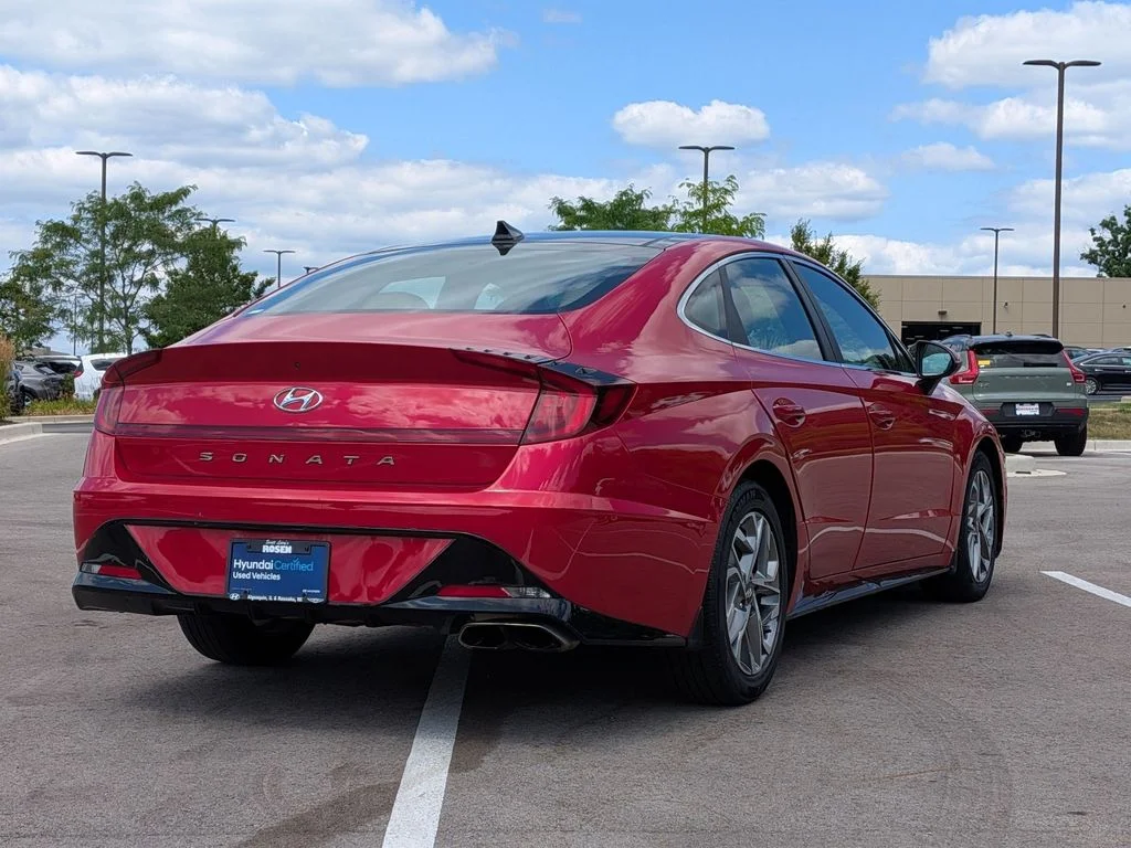 Used 2020 Red Hyundai SEL image 7