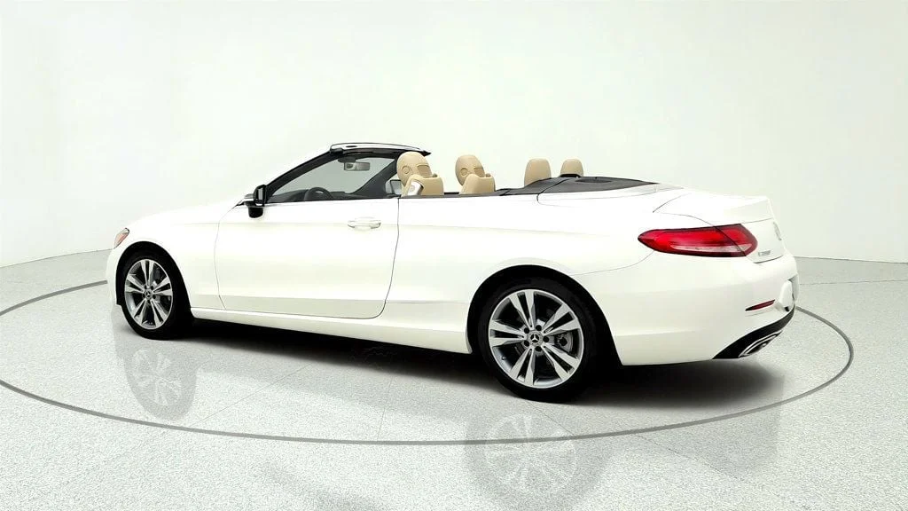 Used 2020 Polar White Mercedes-Benz C 300 Cabriolet image 7
