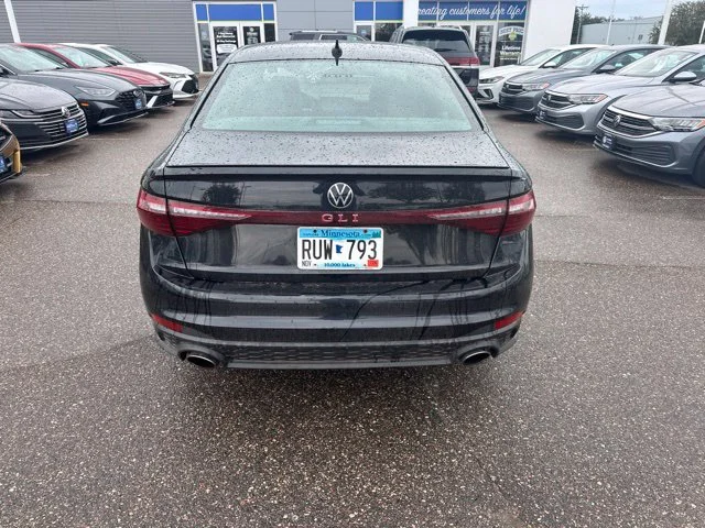 Certified Used 2025 Black Volkswagen 2.0T Autobahn image 4