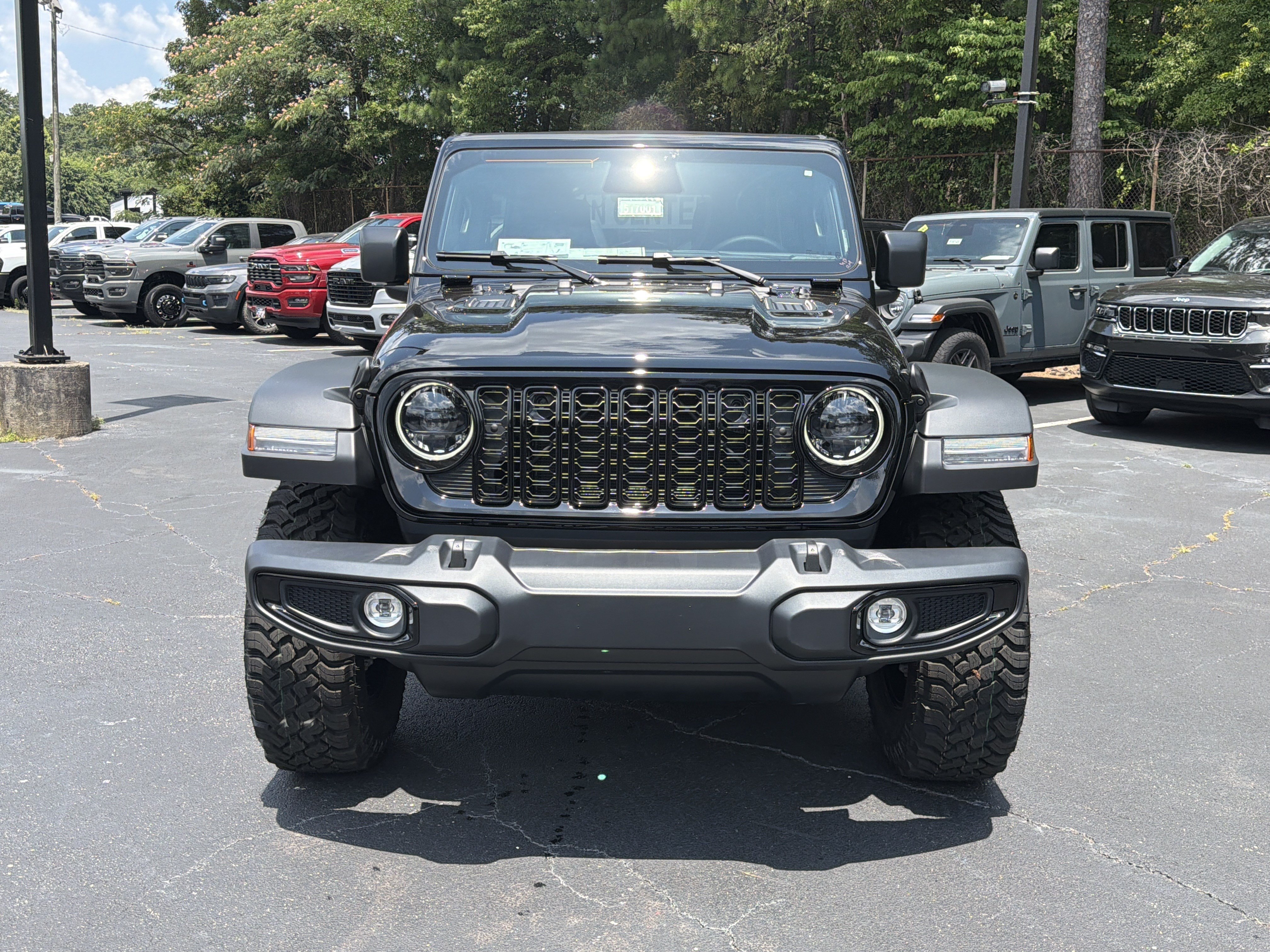 New 2026 Black Clear-Coat Exterior Paint Jeep Willys image 2