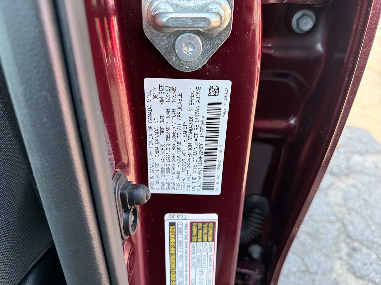 2017 Honda CR-V LX - Photo 32