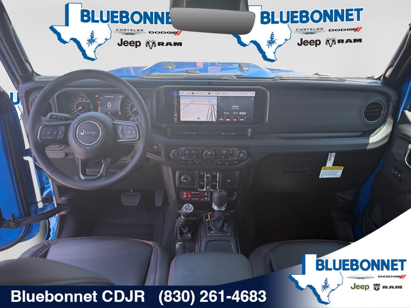 New 2026 Hydro Blue Pearl-Coat Exterior Paint Jeep Rubicon X image 12