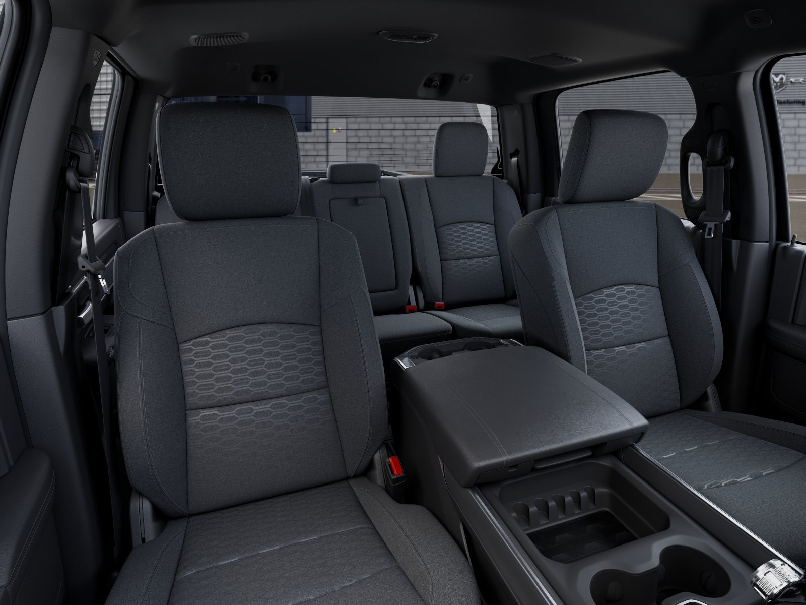 New 2026 Diamond Black Crystal Pearl-Coat Exterior Paint RAM Big Horn image 9