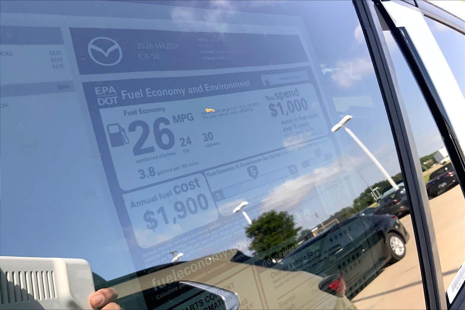 New 2026 Wind Chill Pearl Mazda 2.5 S Premium AWD image 21