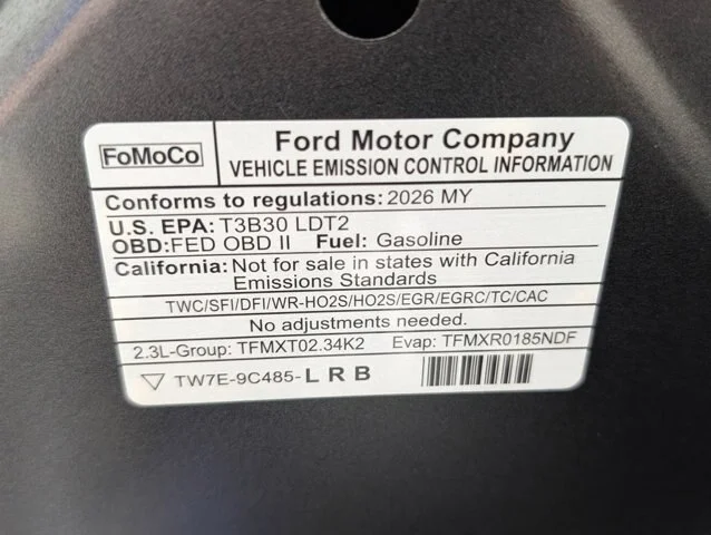 New 2026 Carbonized Gray Metallic Ford Active image 58