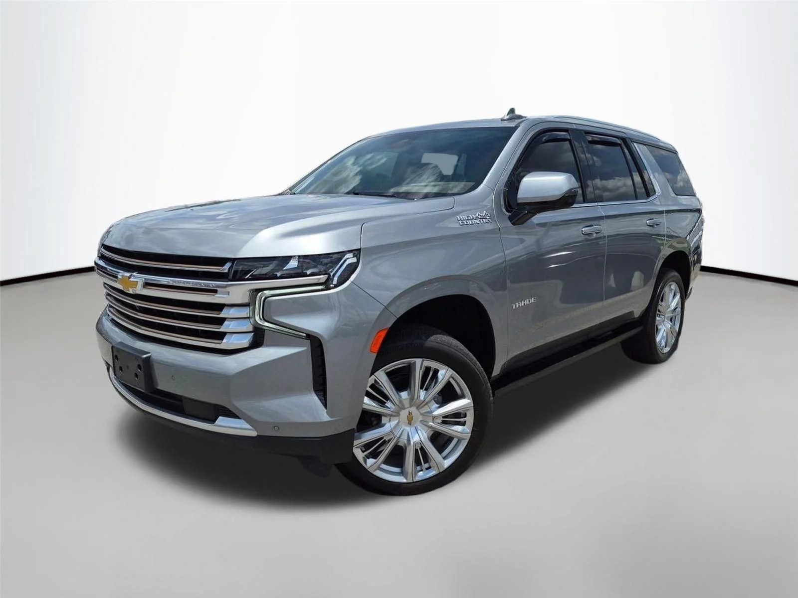 Used 2024 Sterling Gray Metallic Chevrolet High Country image 1