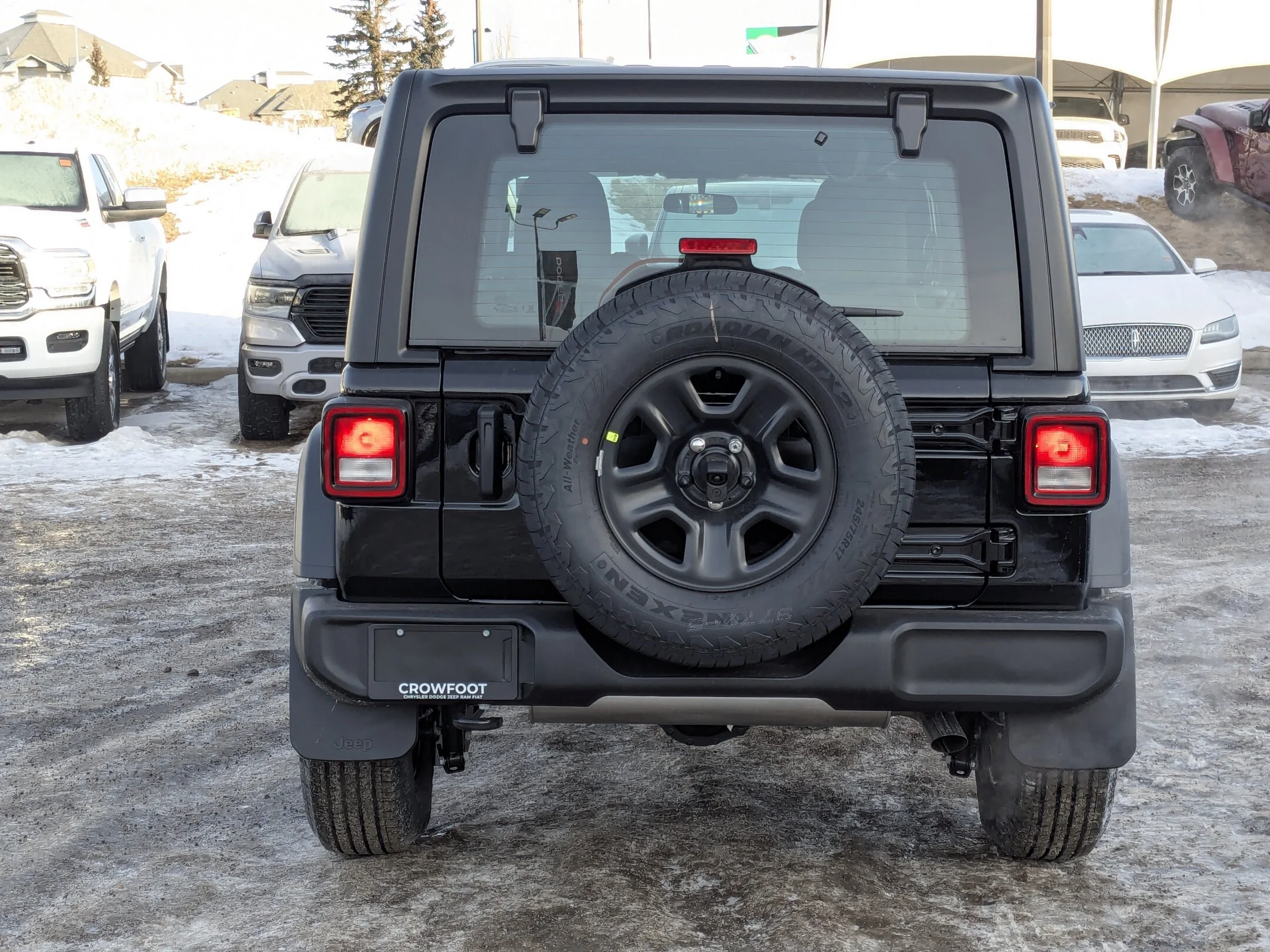 New 2026 Black Jeep Sport - - Black Freedom Hardtop - 8-Spd Auto - 12.3 Uconnect 5 - Dana M200 Rear Axle & More! image 7