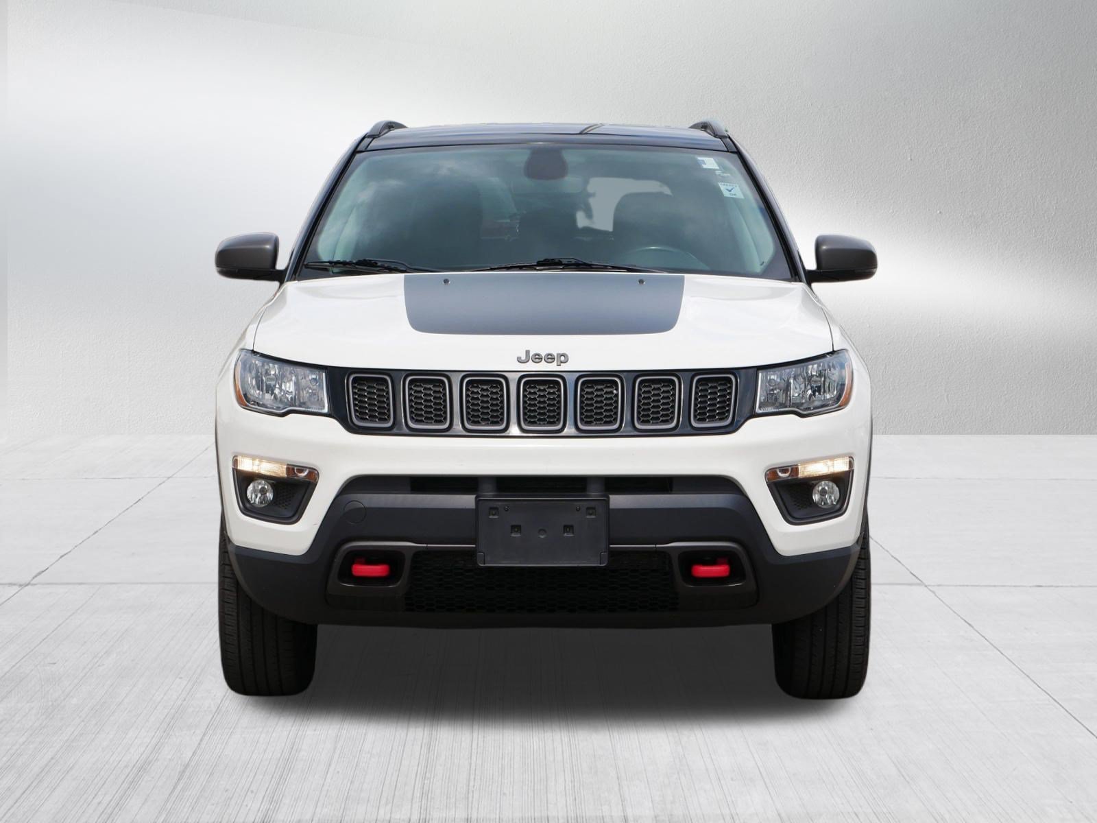 Used 2019 Jeep Compass Trailhawk with VIN 3C4NJDDB9KT767258 for sale in Vadnais Heights, Minnesota