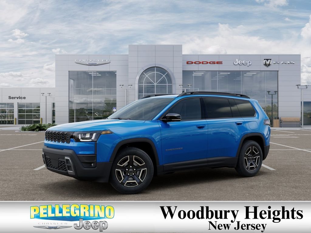 New 2026 Hydro Blue Pearl-Coat Exterior Paint Jeep Limited image 2