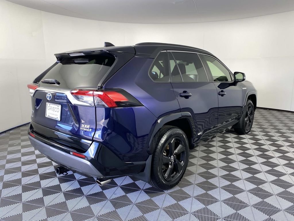 Used 2020 Blue Toyota XSE image 9