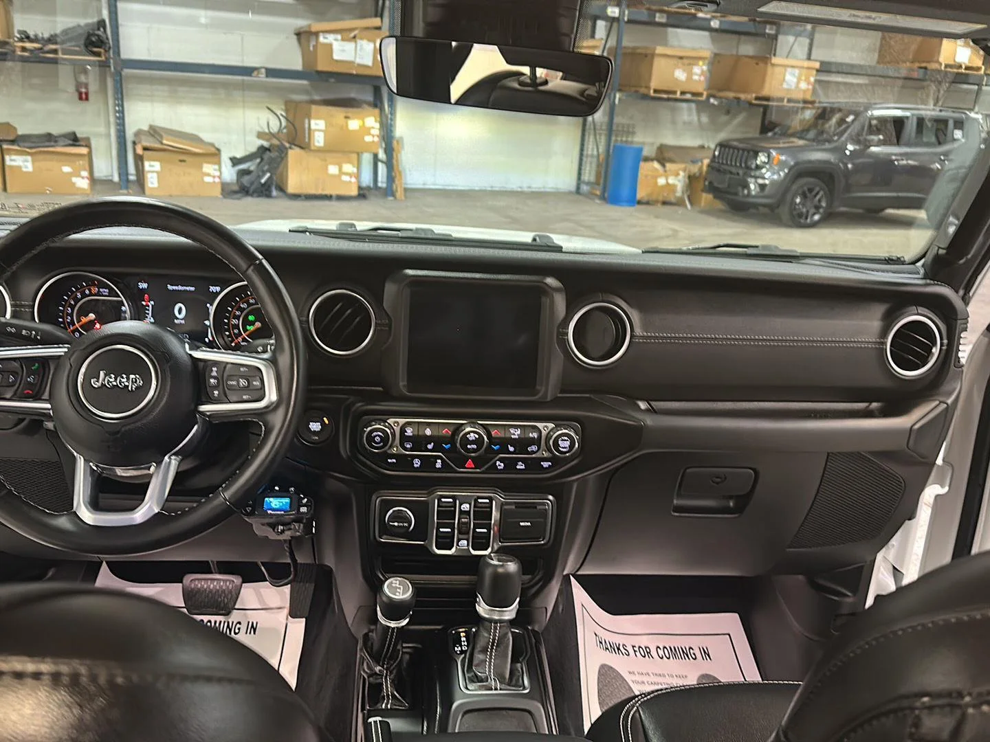 Used 2021 Bright White Clearcoat Jeep Overland image 28