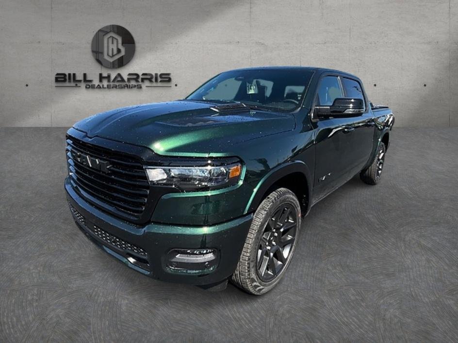 New 2026 Serrano-Green Metallic Exterior Paint RAM Laramie image 1