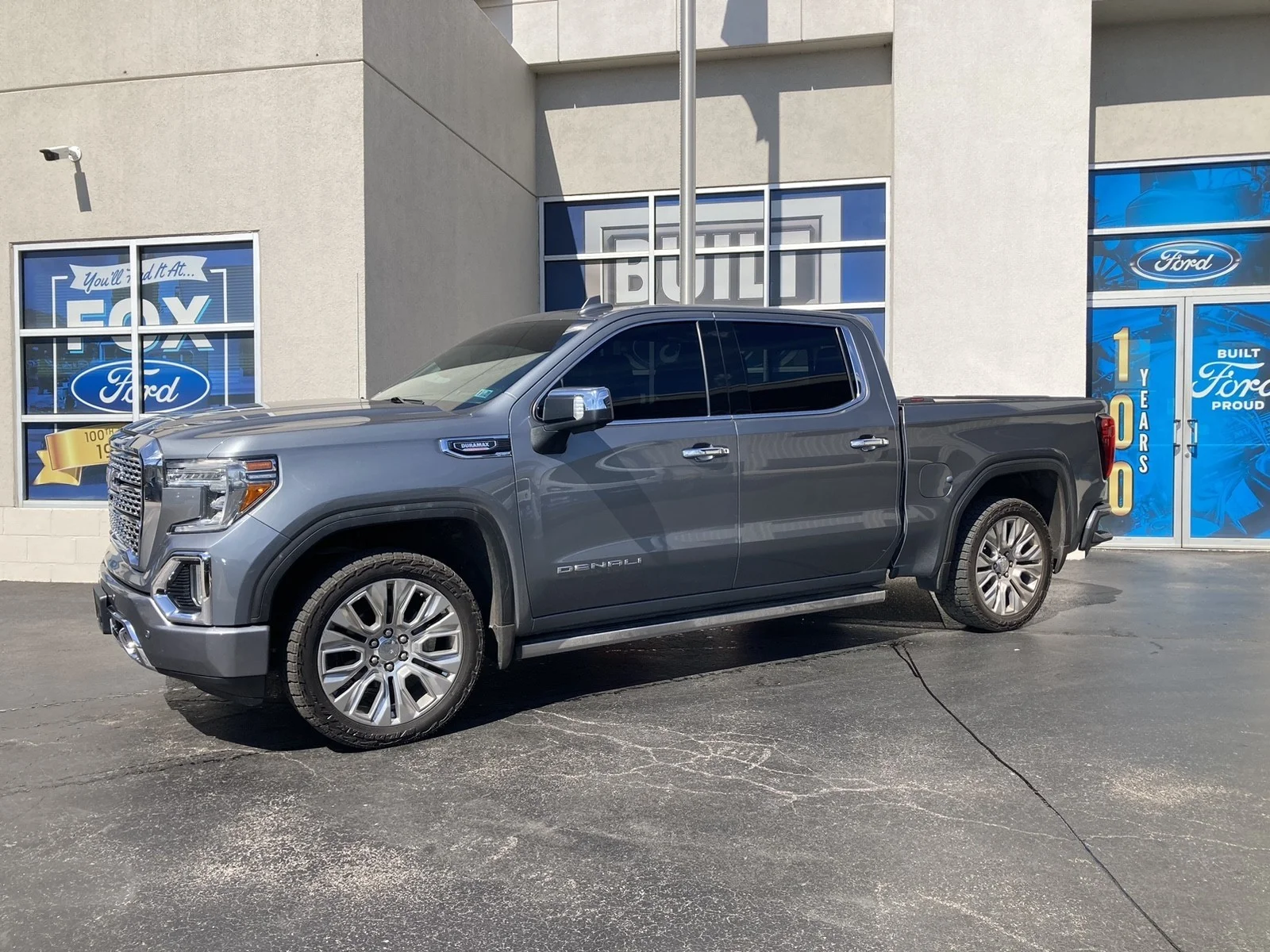 Used 2021 Satin Steel Metallic GMC Denali DURAMAX image 3