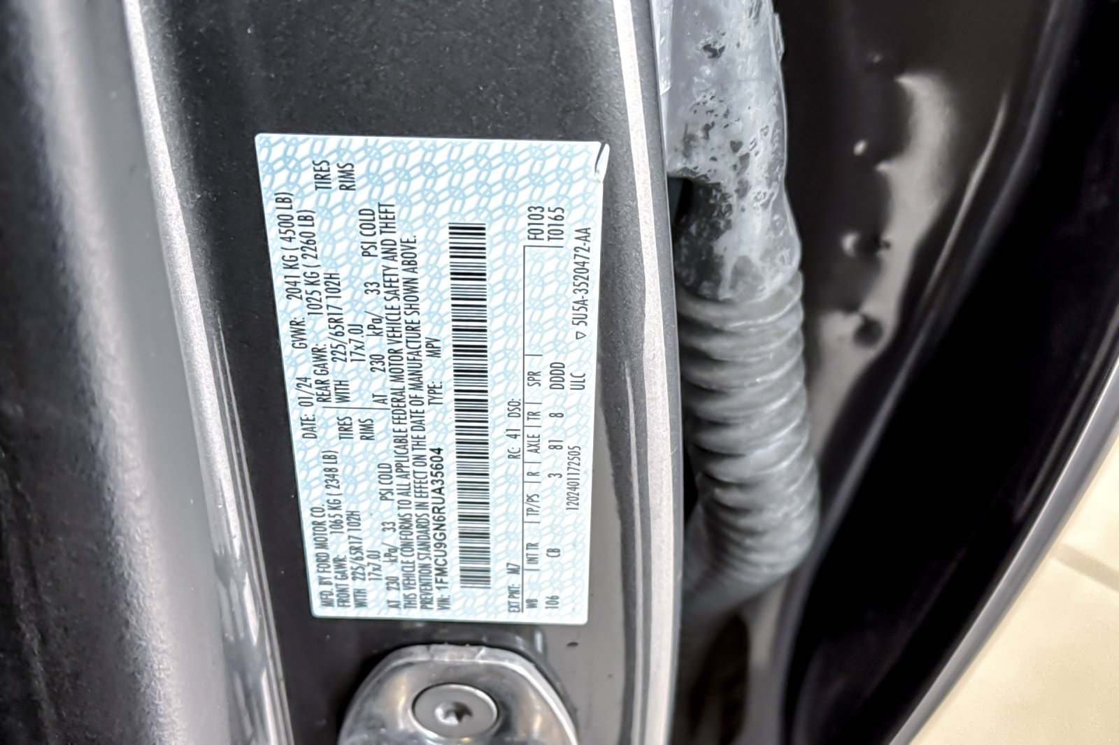 Certified Used 2024 Carbonized Gray Metallic Ford Active image 28