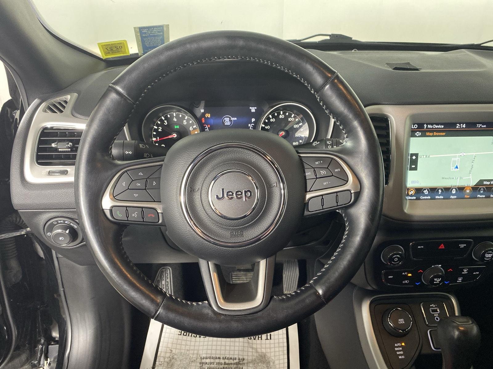 Used 2021 Diamond Black Crystal Pearlcoat Jeep 80th Anniversary image 21